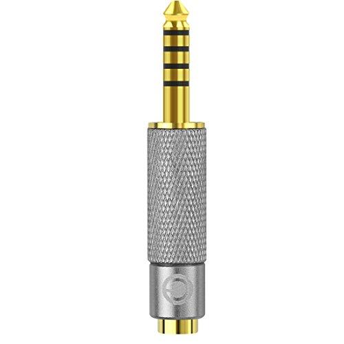 Geekria Apollo 変換プラグ 4.4mm(オス)5極 →3.5mm (メス)4極 標準プ...