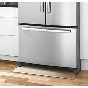 IVEGLA PVC製 冷蔵庫マット 冷蔵庫シート 床保護マット 透明 厚さ1.5mm 床暖房対応 傷や凹み防止 撥水 耐久 汚れ防止 サイズ65*7｜eiai
