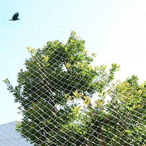 防鳥ネット ベランダ鳥よけネット 幅4m×長さ10m カラス 鳥害対策 鳩 25ｍｍ細目 鳥除け 透...