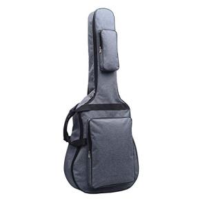 ギターバッグ 42インチ43インチのギターに適用（ジャンボタイプ対応） 12mmスポンジ入りJumbo Guitar Gig Bag ギターケース リ