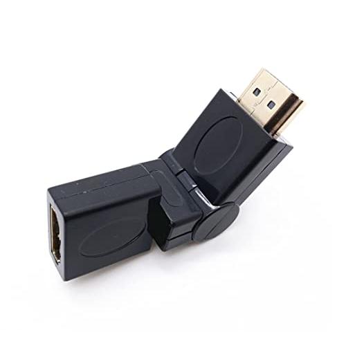 3D対応 HDMI (メス) - HDMI (オス ) 延長コネクタ HDMI 変換アダプタ