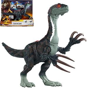 マテル ジュラシックワールド(JURASSIC WORLD) 新たなる支配者 スーパーアクション! テリジノサウルス 【全長:約34cm】 【4才~】｜栄光