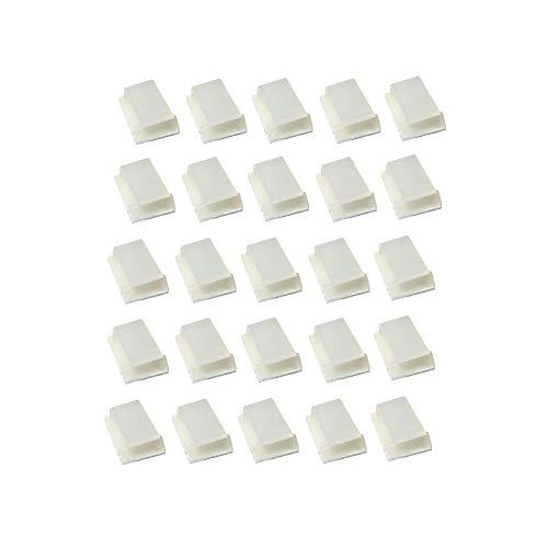 monofive 配線固定用 粘着式ホルダー（フラットケーブル対応) (25個) MF-MMLC3-...