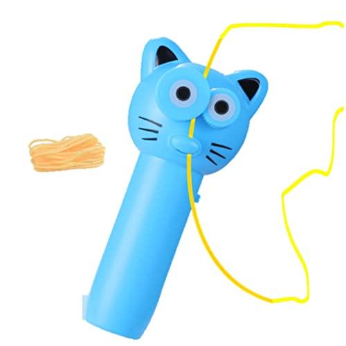 ST TS ロープ発射機 面白いおもちゃ 猫用 おもちゃ 猫じゃらし 楽しいおもちゃ ストレス解消 ...