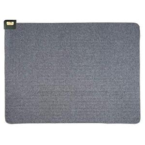 ライフジョイ 日本製 ホットカーペット 1畳 正方形 グレー 125cm×125cm