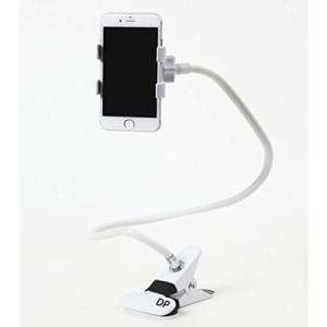 D-drempating 車載 スマホ フレキシブル アーム クリップ式 ホルダー 360度回転 Xクリップ カーナビ Android iphone