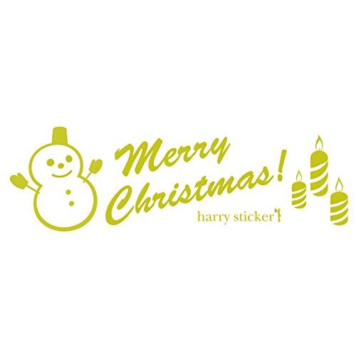 HARRY STICKER ウォールステッカー 貼ってはがせる 転写式 スノーマンのクリスマス (c...