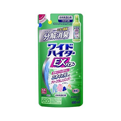 【花王】ワイドハイターＥＸパワー つめかえ用 ４８０ｍｌ ×５個セット