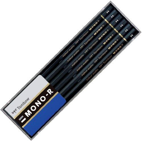 トンボ鉛筆 鉛筆 MONO モノR H 1ダース プラケース MONO-RH