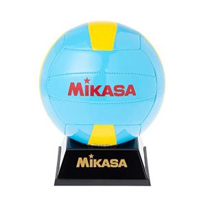 ミカサ(MIKASA) ドッジボール記念品用マスコット (化粧ケース入) サックス/黄 PKC2-D-SBY｜eiai