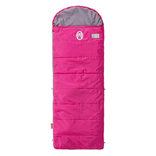コールマン(Coleman) 寝袋 スクールキッズ C10 使用可能温度10度 封筒型 ピンク 20...