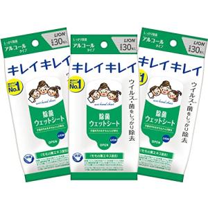 【まとめ買い】キレイキレイ 除菌ウェットシート アルコールタイプ 30枚×3個パック｜eiai