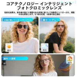 Bluetooth グラス 内蔵マイク スマー...の詳細画像1