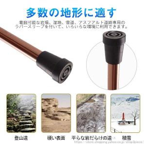 トレッキングポール 2本セット 折りたたみ 超...の詳細画像5