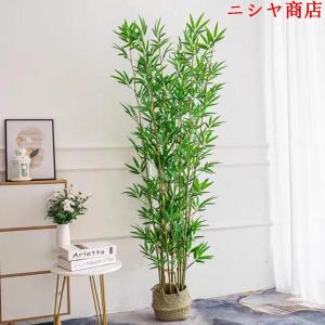 七夕 笹 たなばた笹立木 人工竹 笹の造花 ガ...の詳細画像4