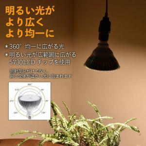 植物育成ライト LED 防水 E26 150W...の詳細画像4