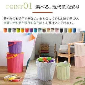 オムニウッティ 20L 10L ふた付きバケツ...の詳細画像2