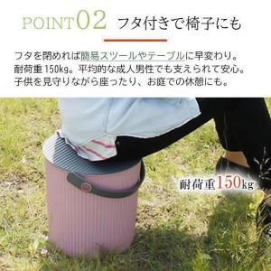 オムニウッティ 20L 10L ふた付きバケツ...の詳細画像4