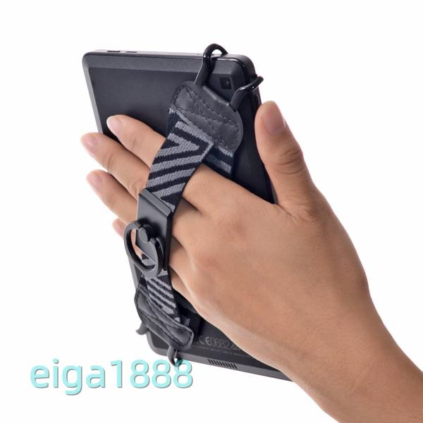 ハンドストラップ 360℃回転金属製リングスタンド付 Kindle E-reader/HD 6"/P...