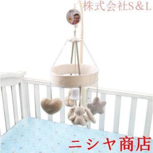 赤ちゃんメリー ベッドおもちゃ オルゴール ベ...の詳細画像3