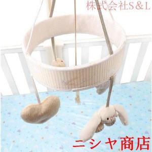 赤ちゃんメリー ベッドおもちゃ オルゴール ベ...の詳細画像4