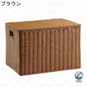 収納ボックス 収納かご 蓋付き収納バスケット ...の詳細画像3