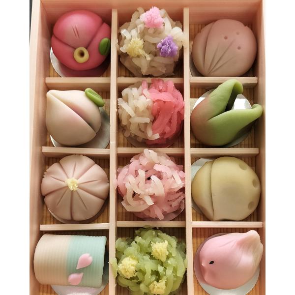 春の12種　特選上生菓子