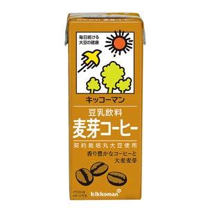 キッコーマン飲料 豆乳飲料 麦芽コーヒー 紙パック200ml×18本 2ケース