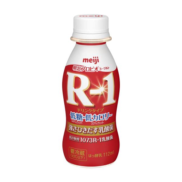 明治ヨーグルトR-1 ドリンクタイプ 低糖・低カロリー 112ml×36本