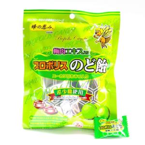 蜂の恵み　梅肉エキス入り プロポリスのど飴 ユーカリはちみつ入り　３袋セット　ゆうパケット