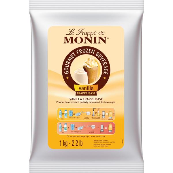 MONIN(モナン)バニラ・フラッペベース 1kg【スムージー に入れるだけでクオリティアップ】【常...