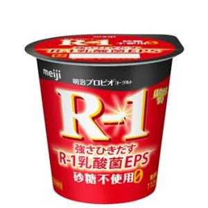 【クール便】 明治 ヨーグルト R-1（食べるタイプ）砂糖０（ゼロ） 112g×12個