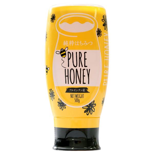 はちみつ 専門店【かの蜂】 アルゼンチン産 純粋はちみつ PURE HONEY 500g 完熟の 純...