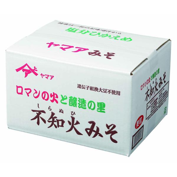 ヤマア 松合食品 合わせみそ 5Kg箱入り 熊本県産大豆、九州産麦、九州産米を100％使用