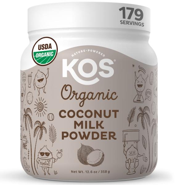 KOS Organic Coconut Milk Powder オーガニック ココナッツミルク パウ...