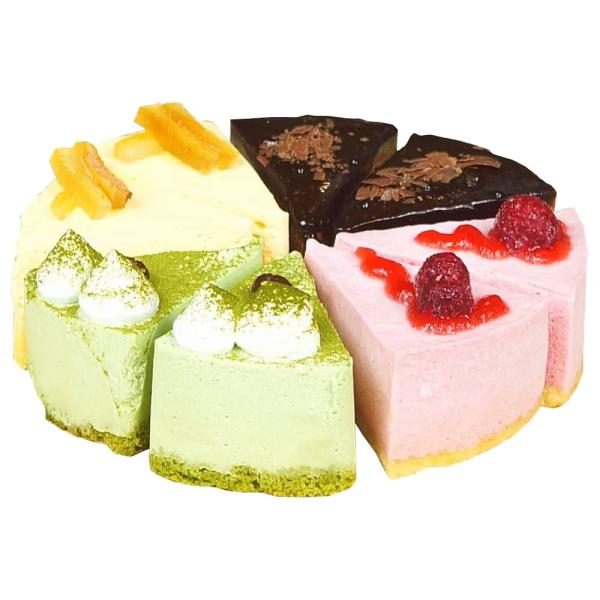 たべるン アソートケーキ (苺/Wチーズ/八女抹茶/チョコ：各2個) 【ロウソク・プレートあり】 冷...
