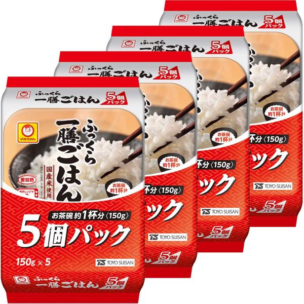 マルちゃん ふっくら一膳ごはん (150g×5個)×4個