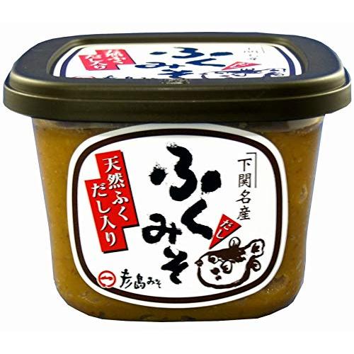 彦島みそ　天然ふぐだし入り味噌 500ｇ×2個　【山口県】【下関市彦島】【下関ブランド認定品】
