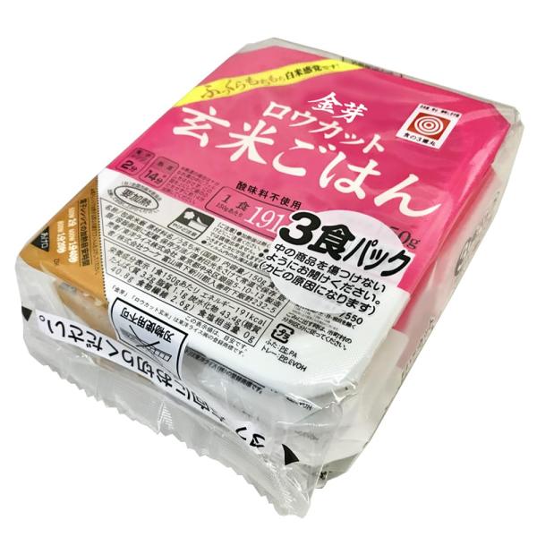 東洋ライス 金芽ロウカット玄米ごはん (150g×3)×8個入