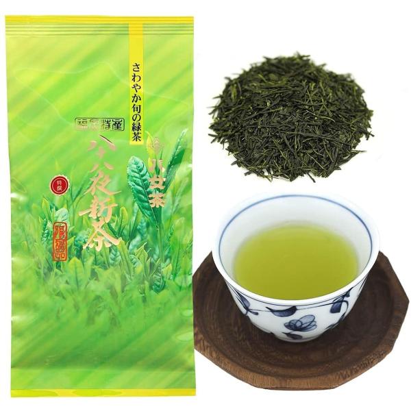 新茶 八女茶 茶葉 高級 2025年産 特選八十八夜新茶 100g 袋詰 お茶 岩崎園製茶 九州 福...