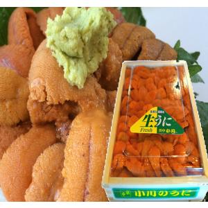 プロご用達 小川水産 生うに (板うに) 250g 軍艦 ウニ丼 刺身 たっぷり250g 冷蔵発送