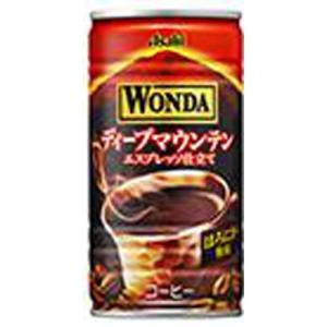 アサヒ飲料 WONDA(ワンダ) ディープマウンテン 185g缶×30本入