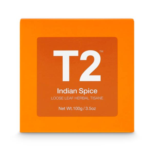 T2 tea 紅茶インディアンスパイスIndian Spice 100ｇ リーフティー ノンカフェイ...