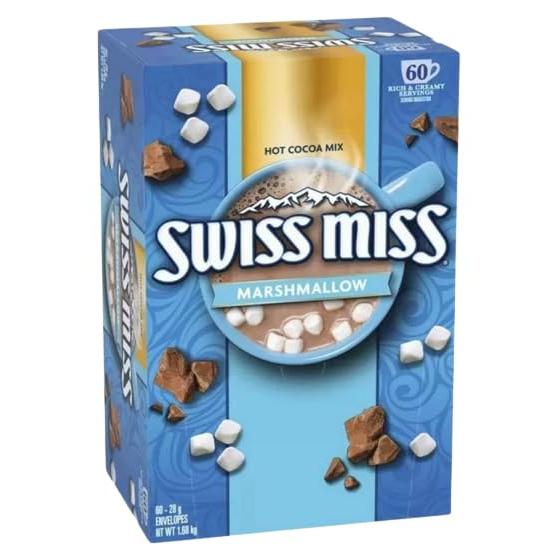 コストコ スイスミス ミルクチョコレートココア (マシュマロ入り) 60袋 1箱 ココア 朝食 カフ...