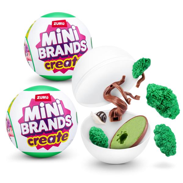 MINI BRANDS ボタニカルガーデン シリーズ1カプセル 2個パック PVCチューブ入り