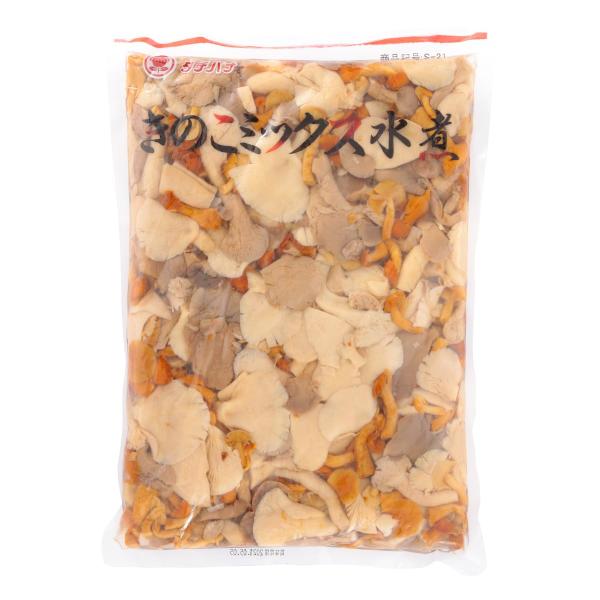 タチバナ食品 きのこミックス 水煮 1kg×3袋