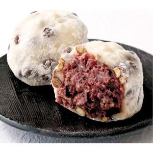TVで紹介 [亀じるし 公式] ごろごろ豆大福 6個入 冷凍 大福 満足サイズ 豆たっぷりのご褒美大福 もちもち食感 北海道産赤えんどう豆 個包装 ギ