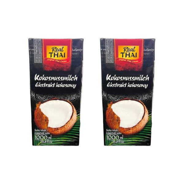 神戸物産 ココナッツミルク UHT Coconut Milk Carton Real THAI ハラ...