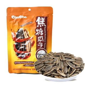 食品金庫 洽洽(焦糖)瓜子 キャラメル味 160g×5袋 食用 ヒマワリの種 ひまわり 向日葵の種 中華食材