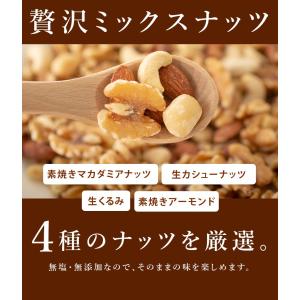 ミックスナッツ 4種 無塩 800g 無添加 ...の詳細画像2